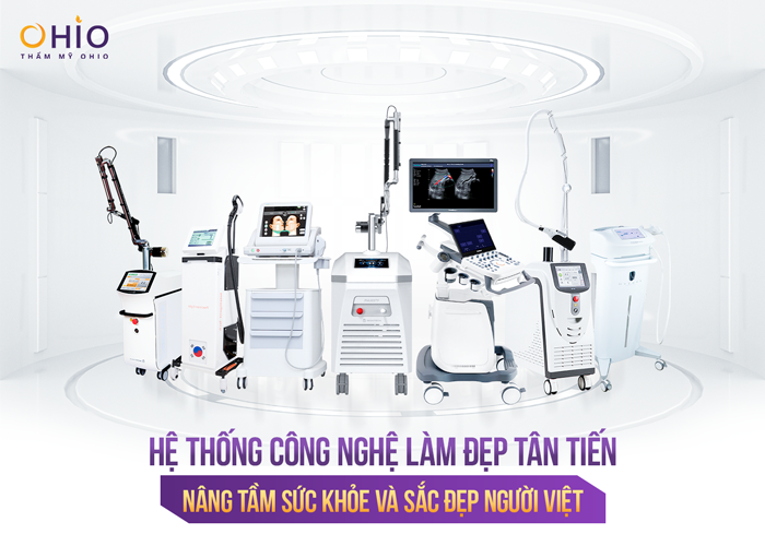 Hệ thống máy móc, công nghệ hiện đại