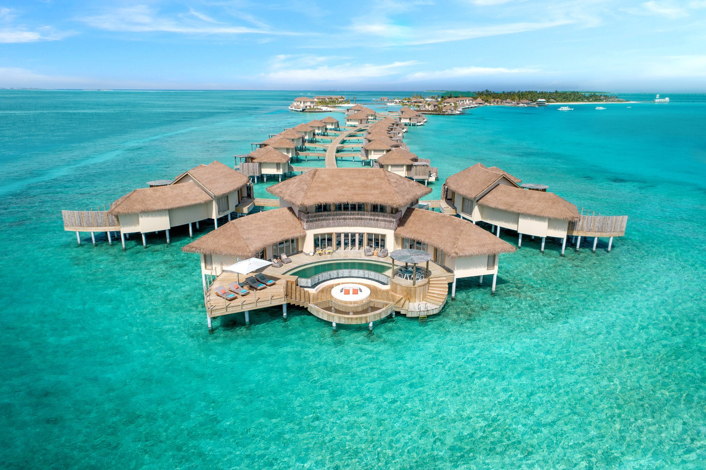 Khu nghỉ dưỡng InterContinental Maldives Maamunagau. Ảnh: IHG Hotels &amp; Resorts.