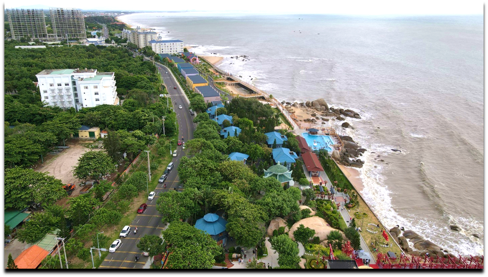 Trân Châu Beach &amp; Resort sở hữu gần 2km bờ biển với nhiều điểm checkin thú vi