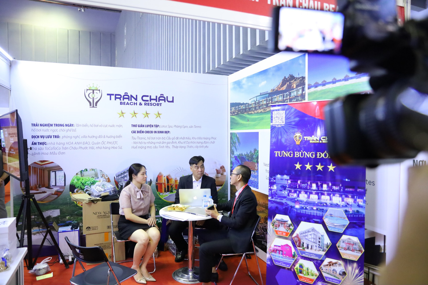 Lãnh đạo Khu du lịch Trân Châu Beach &amp; Resort lắng nghe nhu cầu của đối tác lữ hành, du lịch