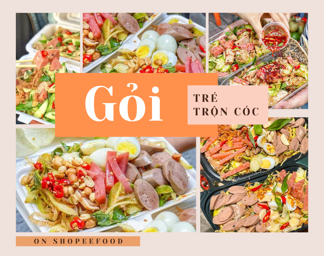 Gỏi tré trộn cóc xanh rất phù hợp để làm món ăn chơi hay món lai rai trên bàn nhậu, thậm chí là món chính ăn cùng cơm trắng (Nguồn ảnh: Foody)