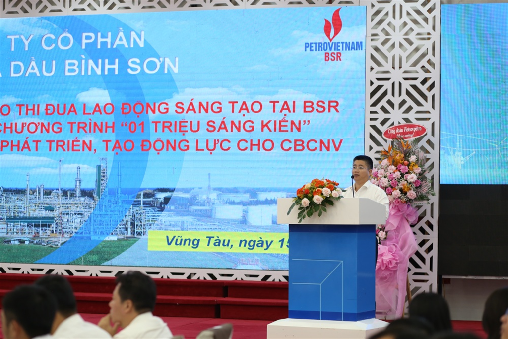 BSR dẫn đầu trong tham gia chương trình "1 triệu sáng kiến" trong toàn Petrovietnam