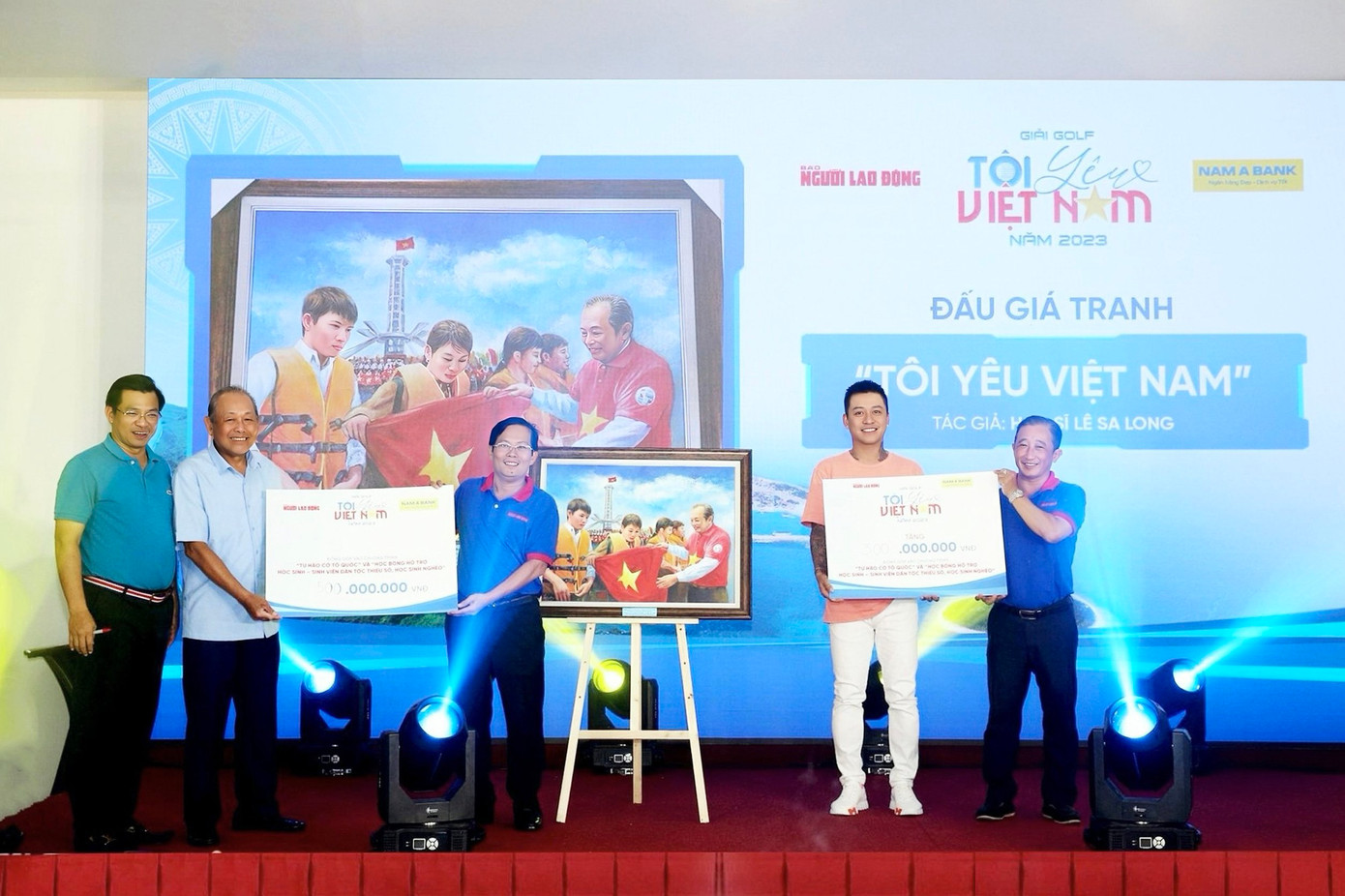 Giải golf "Tôi yêu Việt Nam” triển khai các hoạt động cộng đồng ý nghĩa Giải golf "Tôi yêu Việt Nam” triển khai các hoạt động cộng đồng ý nghĩa