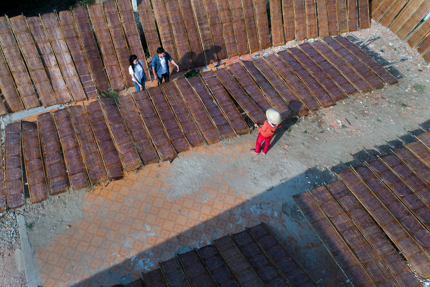 Làng nghề bánh tráng phơi sương nổi tiếng tại Tây Ninh