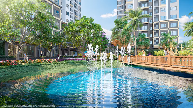 Khung cảnh nội khu được lấy cảm hứng từ đất nước Thụy Sĩ xinh đẹp đem lại cho chủ nhân trọn vẹn từng khoảnh khắc sống Khung cảnh nội khu được lấy cảm hứng từ đất nước Thụy Sĩ xinh đẹp đem lại cho chủ nhân trọn vẹn từng khoảnh khắc sống