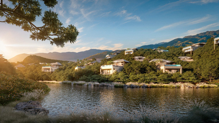The Forest Villas mang vẻ đẹp hoang sơ, huyền bí nhưng không kém phần sang trọng, hiện đại