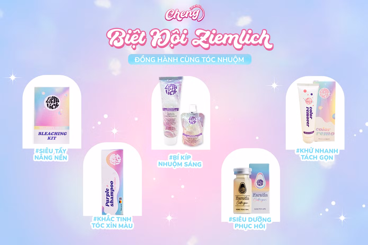 Các sản phẩm thuộc thương hiệu Ziemlich Các sản phẩm thuộc thương hiệu Ziemlich