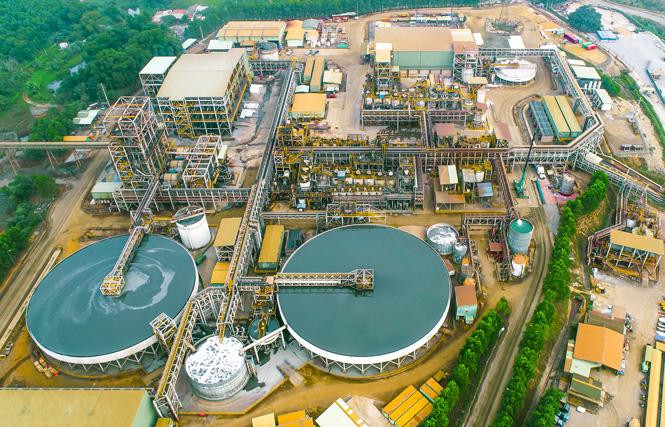 Nhà máy chế biến khoáng sản tại mỏ đa kim Núi Pháo. Nhà máy chế biến khoáng sản tại mỏ đa kim Núi Pháo.