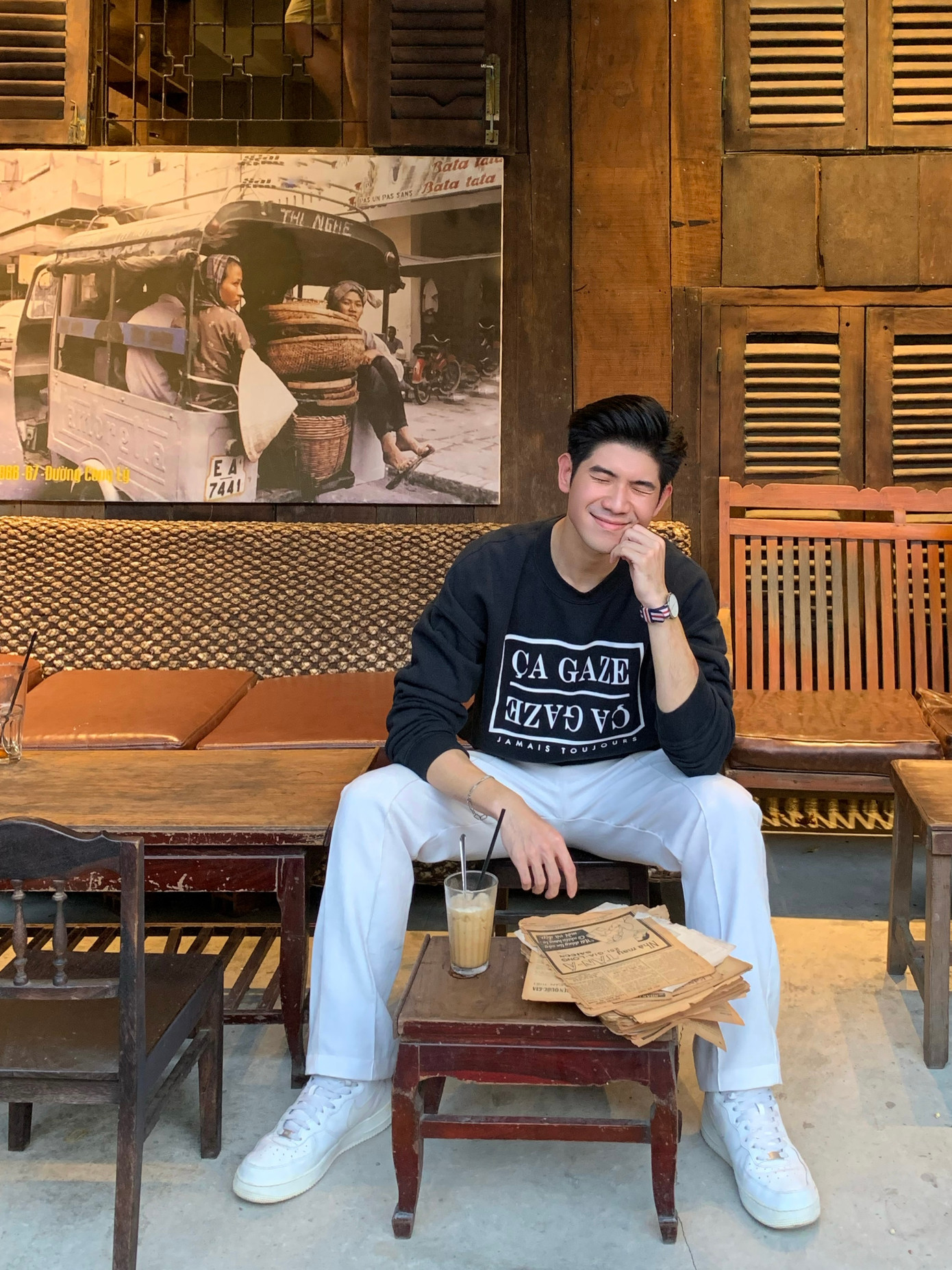 Ngoài là một sinh viên, Thiên Phát còn được biết đến là người mẫu ảnh và diễn viên tự do.