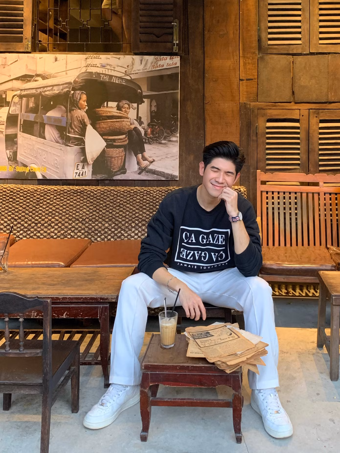 Ngoài là một sinh viên, Thiên Phát còn được biết đến là người mẫu ảnh và diễn viên tự do.