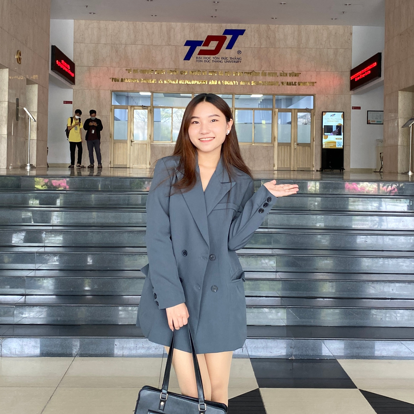 Trịnh Thị Lan Anh là sinh viên ngành Quản trị kinh doanh của trường Đại học Kinh tế TP.HCM.