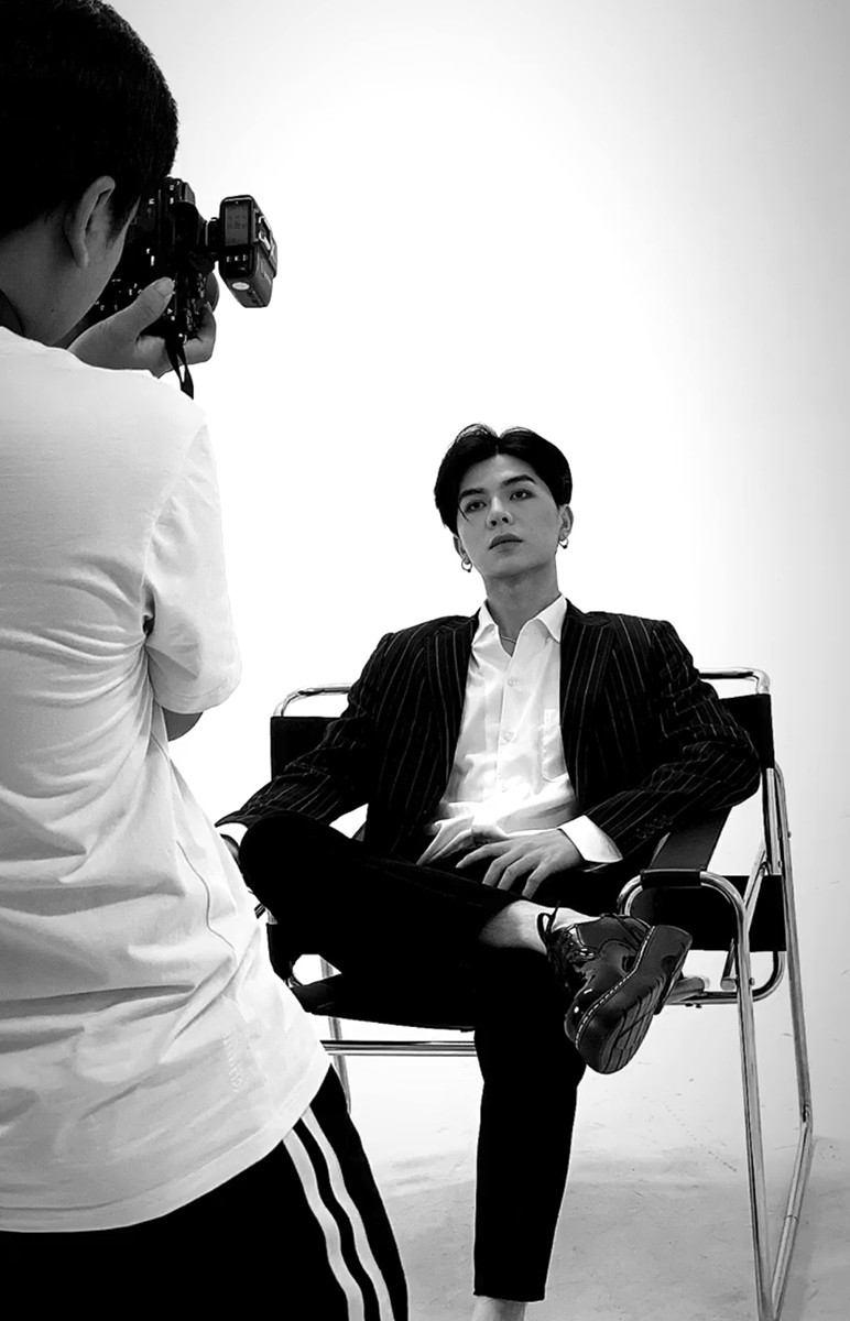 Với Minh Quang, để thành công với nghề mẫu ảnh, cần rất nhiều sự nỗ lực và kiên trì.