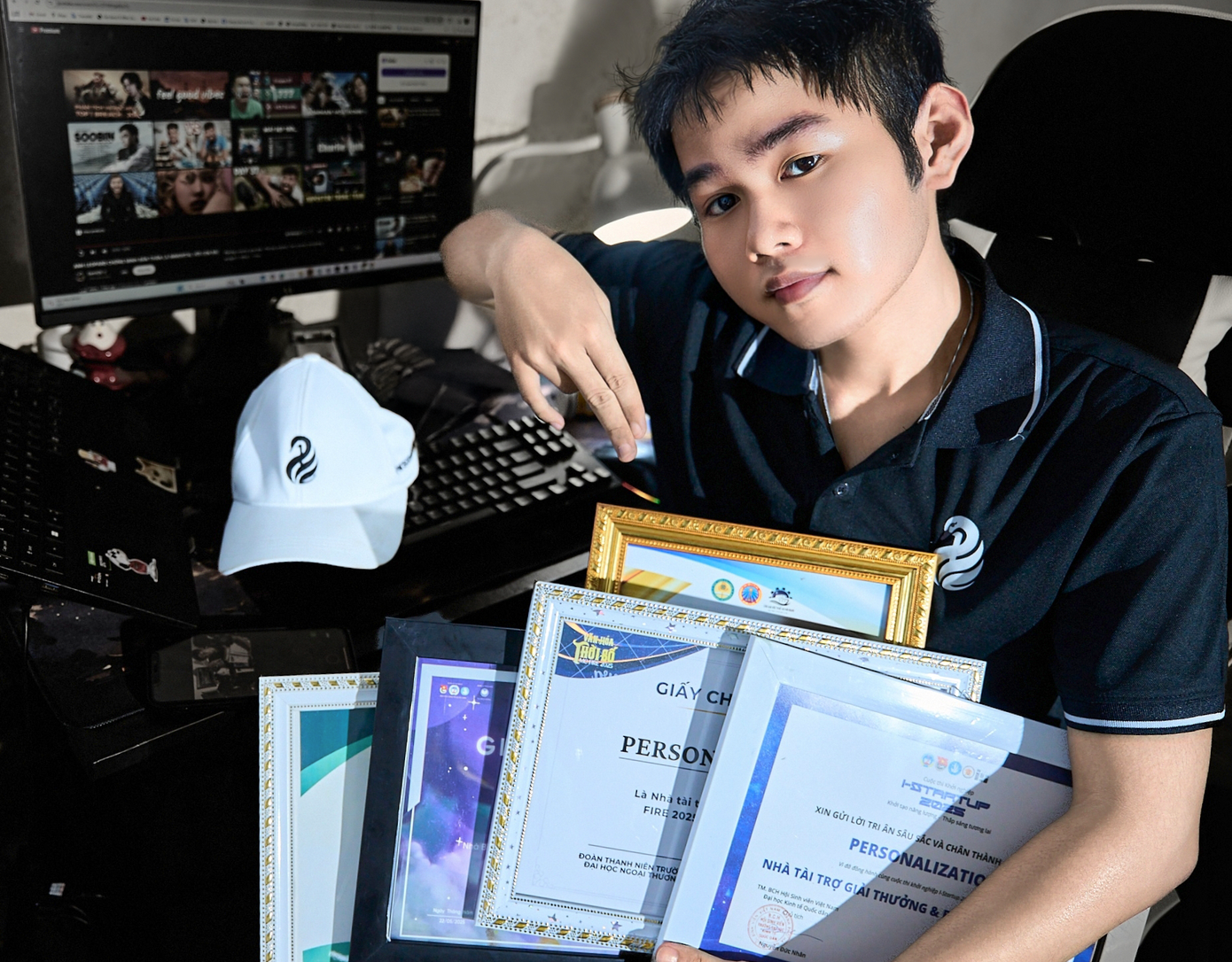 Những thành quả ban đầu này là động lực to lớn để Khải Minh tiếp tục trên con đường bản thân đã chọn.