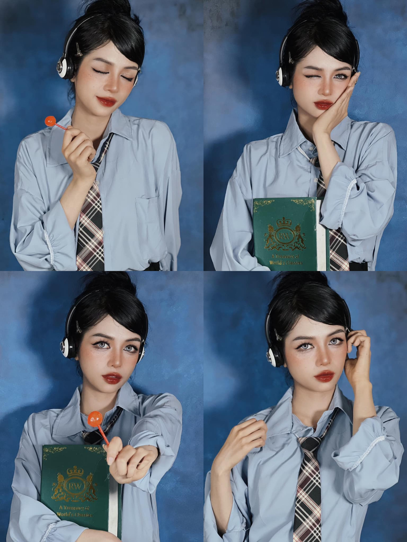 Trào lưu chụp ảnh “Kỷ yếu kiểu Mỹ” được lòng rất nhiều bạn trẻ tham gia.