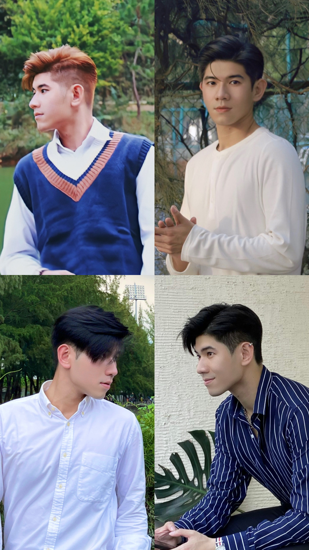 Từng là một cậu bé với thân hình quá khổ, nhiều mụn, da ngăm, Thiên Phát đã hoàn toàn &quot;lột xác&quot; trở thành chàng trai tỏa sáng, ấm áp và tích cực.