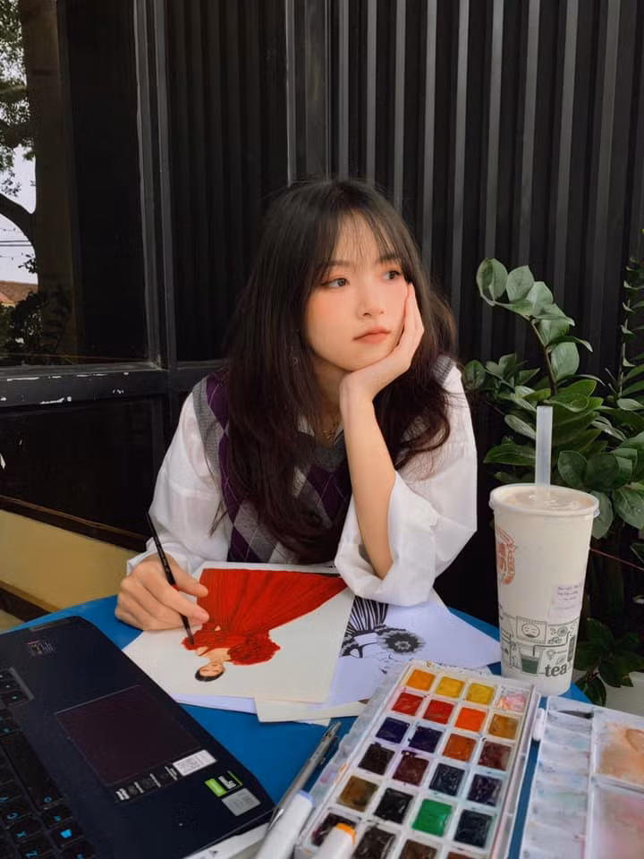 Từ nhỏ, Ngọc Ánh đã có niềm đam mê với những mảnh vải vụn.