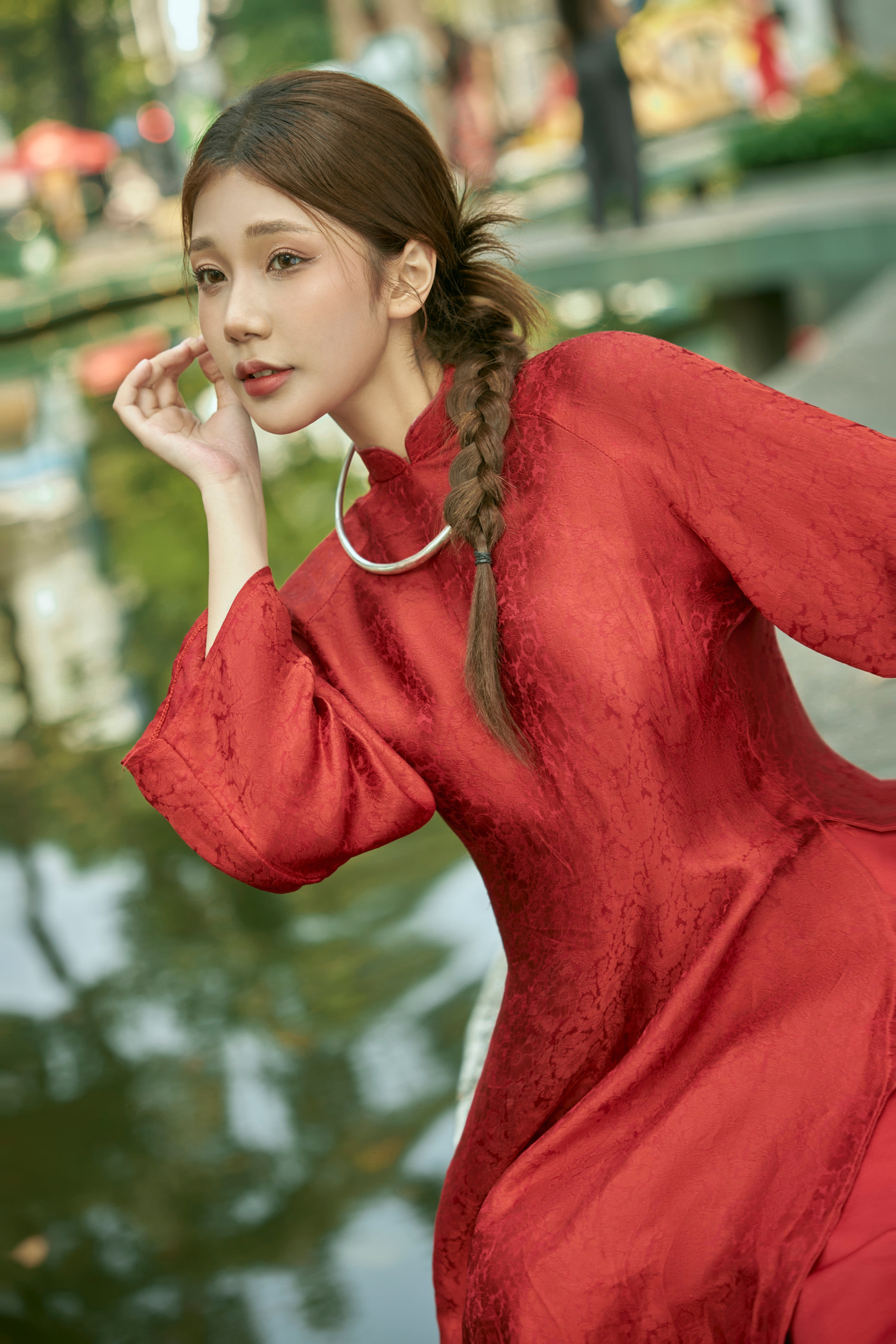 Thục Anh bắt đầu ý thức tự lập, làm thêm từ khi còn học lớp 9.