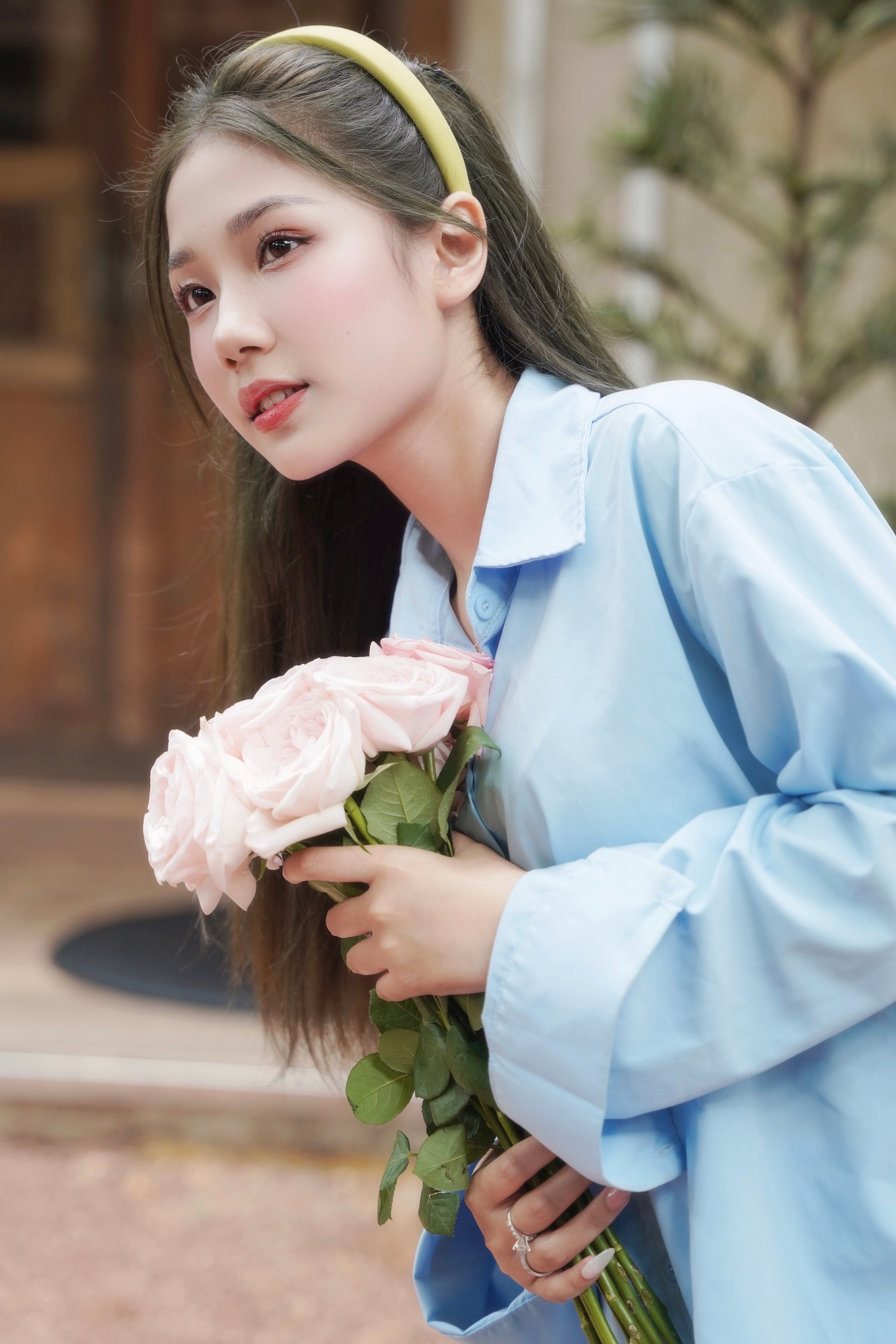 Thục Anh luôn tự nhủ bản thân cố gắng từng chút mỗi ngày, giữ vững thái độ tốt, hướng bản thân đến những điều tốt đẹp.