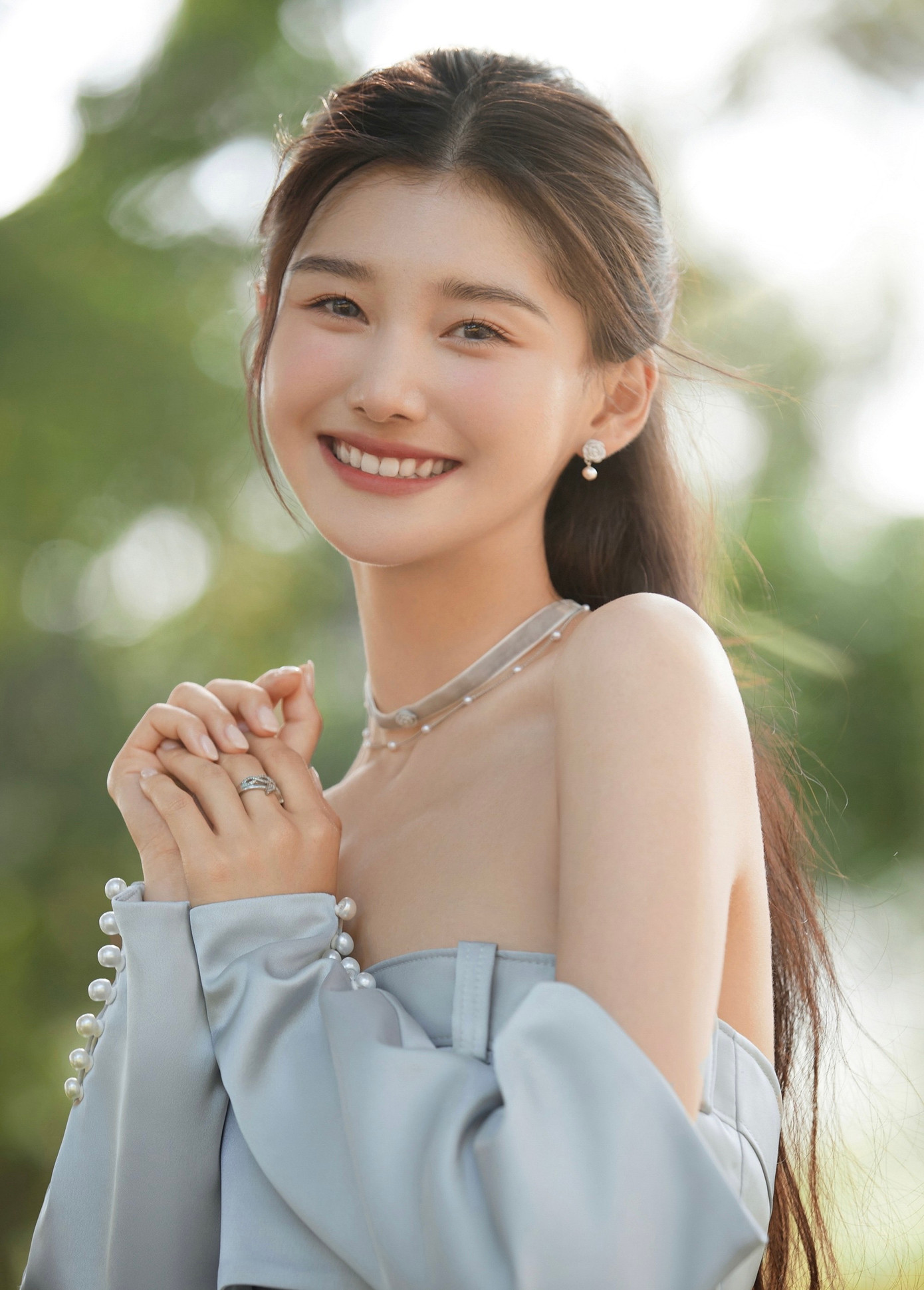 Sở hữu nhan sắc xinh đẹp, ngọt ngào, Kỳ Duyên vô tình bén duyên với người mẫu ảnh ngay từ khi còn học lớp 12.