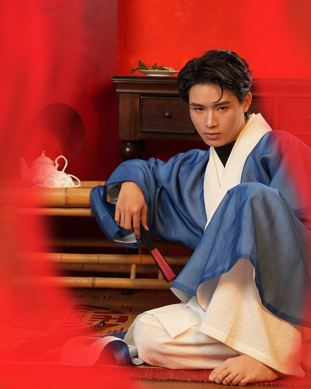 Quốc Bảo vô cùng tự hào chia sẻ về nét văn hóa đặc trưng ngày Tết của người dân tộc Thái Đen quê hương.