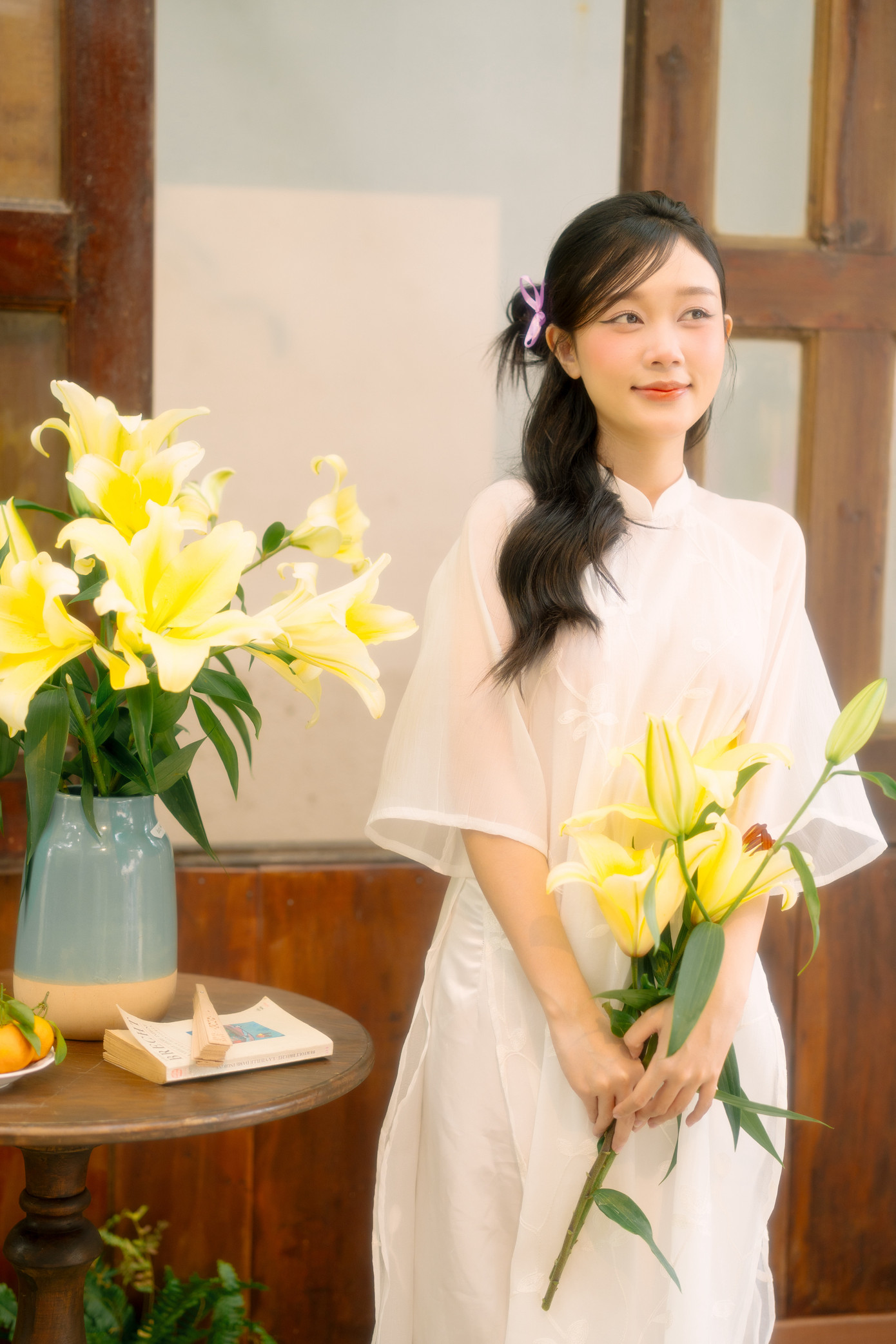 Với niềm đam mê dành cho nghệ thuật, Thúy Ang khao khát chinh phục, thử sức với nhiều vai diễn, biến tấu bản thân với nhiều hình ảnh khác nhau, thoát khỏi vỏ bọc và hoàn thiện bản thân.