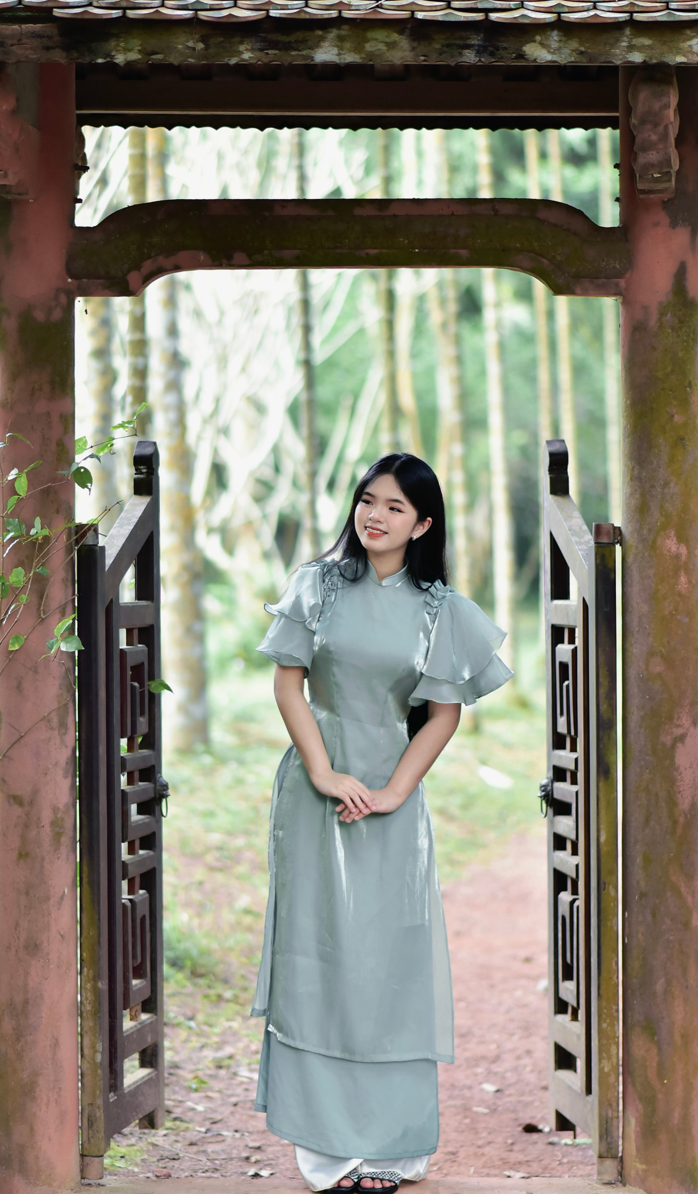 Huyền Trân ước mơ sau này có thể trở thành một nữ Văn công Quân đội.