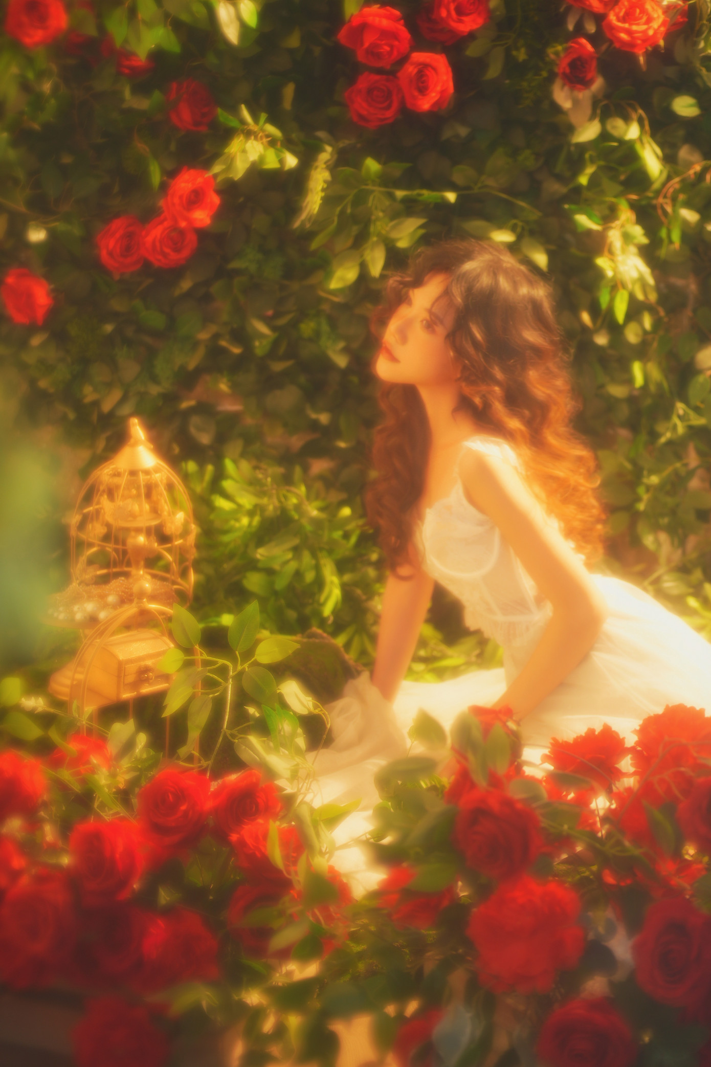 Bên cạnh công việc học, Linh Chi còn là một người mẫu ảnh, phiên dịch viên trẻ tuổi.