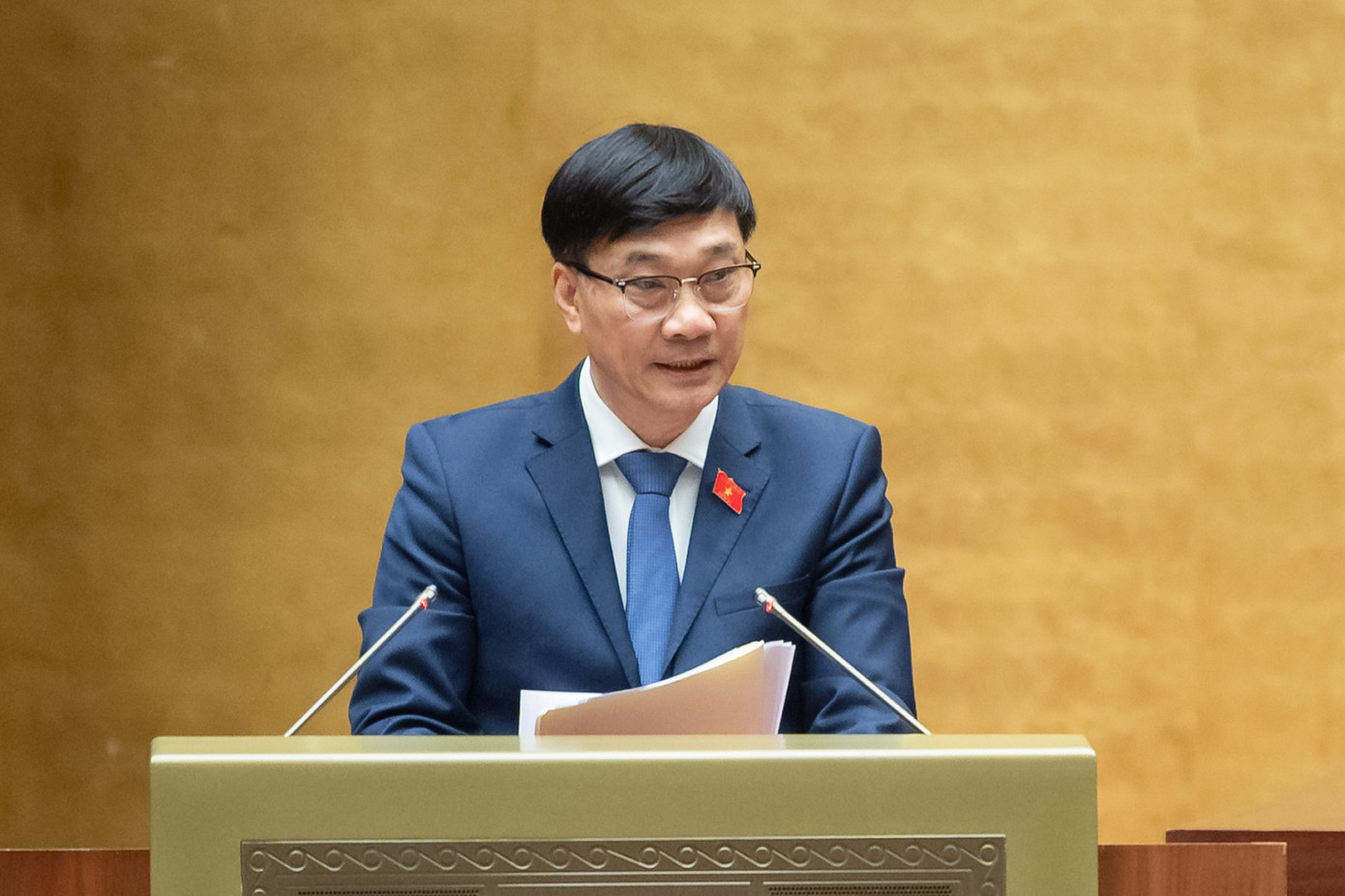 Chủ nhiệm Uỷ ban Kinh tế Vũ Hồng Thanh. Ảnh: Như Ý