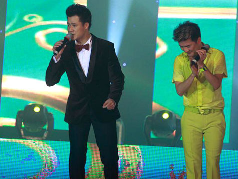 Quang Dũng song ca cùng Đàm Vĩnh Hưng
