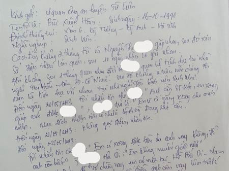 Hoàn thú nhận hành vi đe dọa tống tiền bạn gái