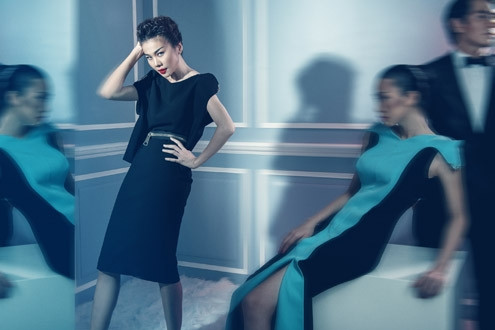 Năm nay, Nguyễn Công Trí lần đầu giới thiệu các thiết kế váy ứng dụng cho nữ.