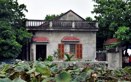 Ngôi nhà nơi xảy ra vụ án thương tâm.