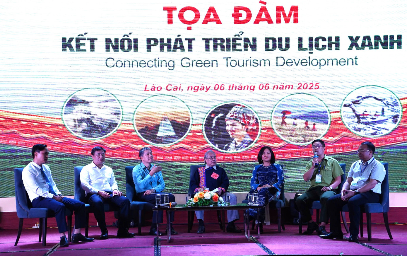 Buổi tọa đàm với chủ đề “Kết nối du lịch xanh” tổ chức ngày 6/6.