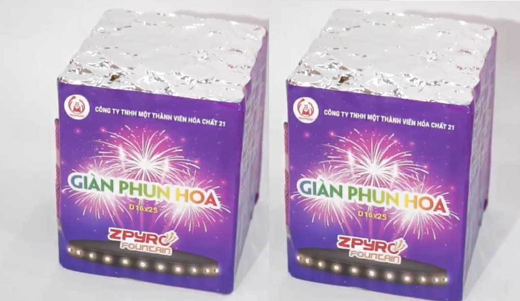 Đối với pháo hoa giàn phun hoa, trên nguyên tắc bảo đảm an toàn tuyệt đối, công ty đã quyết định dừng cung cấp sản phẩm này để nghiên cứu, điều chỉnh cho phù hợp Đối với pháo hoa giàn phun hoa, trên nguyên tắc bảo đảm an toàn tuyệt đối, công ty đã quyết định dừng cung cấp sản phẩm này để nghiên cứu, điều chỉnh cho phù hợp