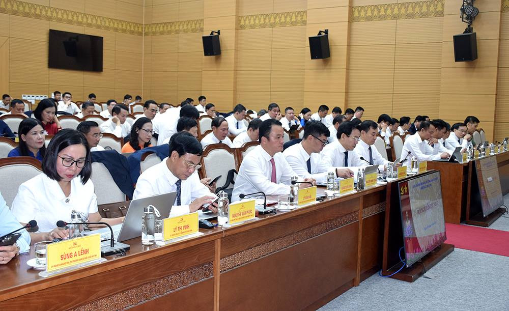 Ban Chấp hành Đảng bộ tỉnh Lào Cai (mới) nhiệm kỳ 2020–2025 tổ chức Hội nghị lần thứ nhất.