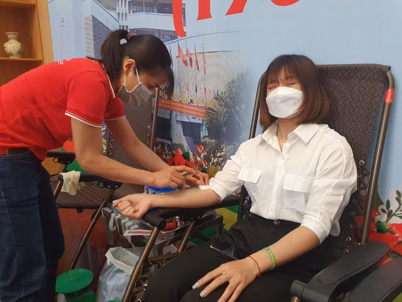 Năm 2021, dù dịch bệnh hoành hành nhưng đoàn viên thanh niên tỉnh Phú Thọ đã tham gia hiến hơn 740 đơn vị máu