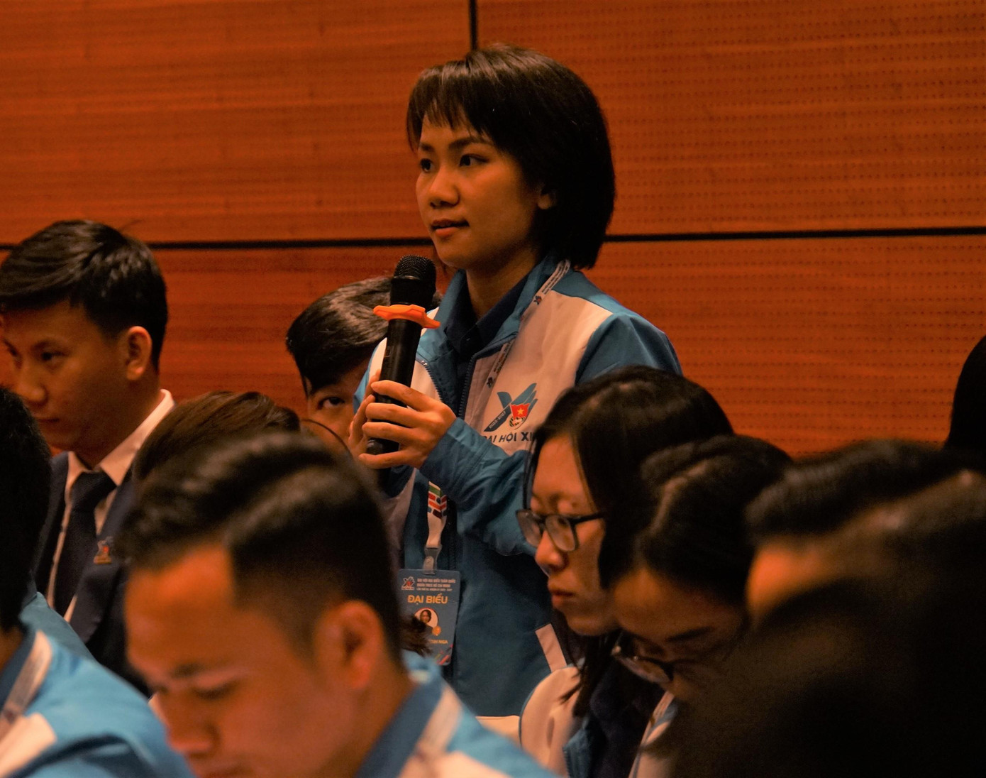 Đại biểu Nguyễn Thị Quỳnh Nga, Phó Bí thư Chi Đoàn cơ sở Viễn thông Đồng Nai Đại biểu Nguyễn Thị Quỳnh Nga, Phó Bí thư Chi Đoàn cơ sở Viễn thông Đồng Nai