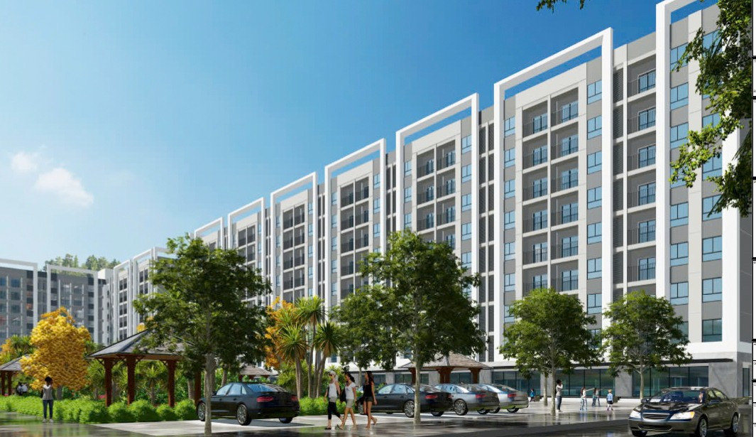 Khu nhà ở xã hội Lâm Viên 9 tầng trong tương lai.