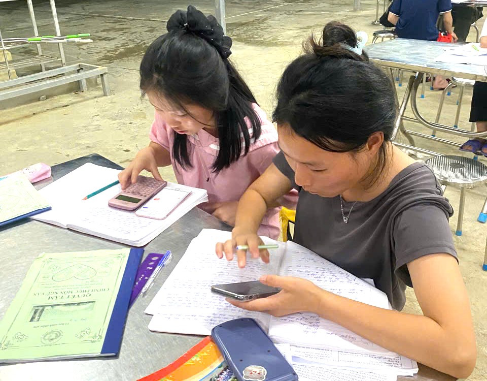 Nhà trường đã tổ chức ăn, ở tập trung để tạo điều kiện thuận lợi nhất cho học sinh trong giai đoạn nước rút ôn luyện và bước vào kỳ thi tốt nghiệp THPT năm 2025.