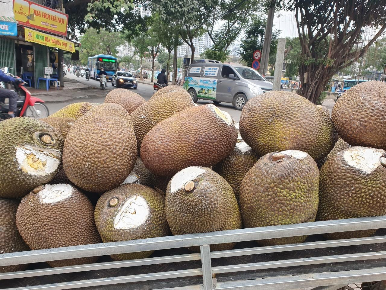 Chủ hàng quảng cáo đây là mít Thái loại 1 để xuất khẩu, không phải hàng xấu, đổ bỏ.