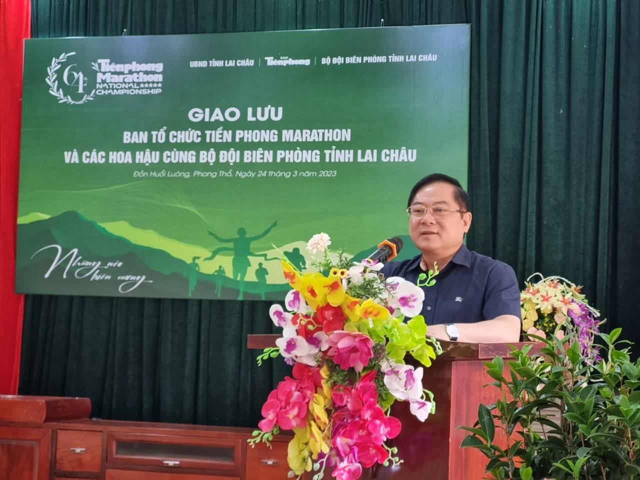 Nhà báo Lê Xuân Sơn, Tổng Biên tập Báo Tiền Phong phát biểu tại sự kiện Nhà báo Lê Xuân Sơn, Tổng Biên tập Báo Tiền Phong phát biểu tại sự kiện