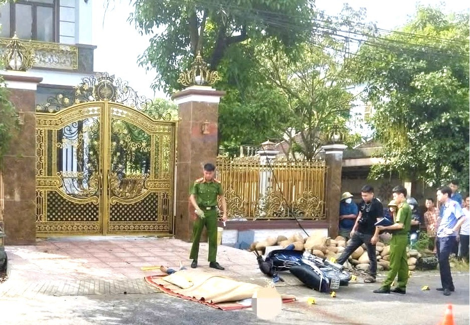 Hiện trường vụ tai nạn khiến người đàn ông tử vong