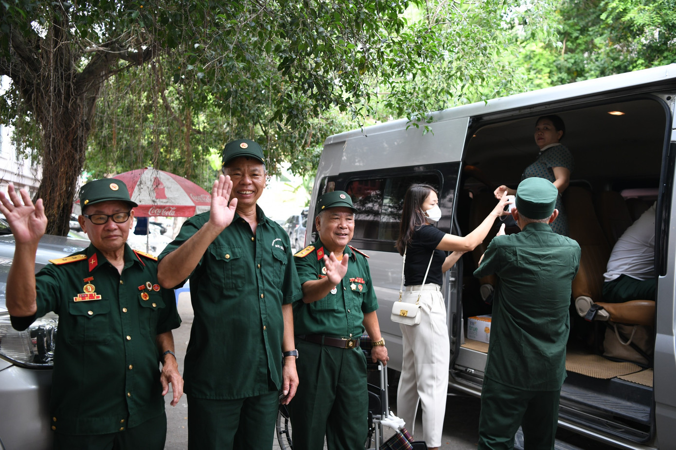 Các thương binh tại Trung tâm Điều dưỡng thương binh Nho Quan (Ninh Bình).
