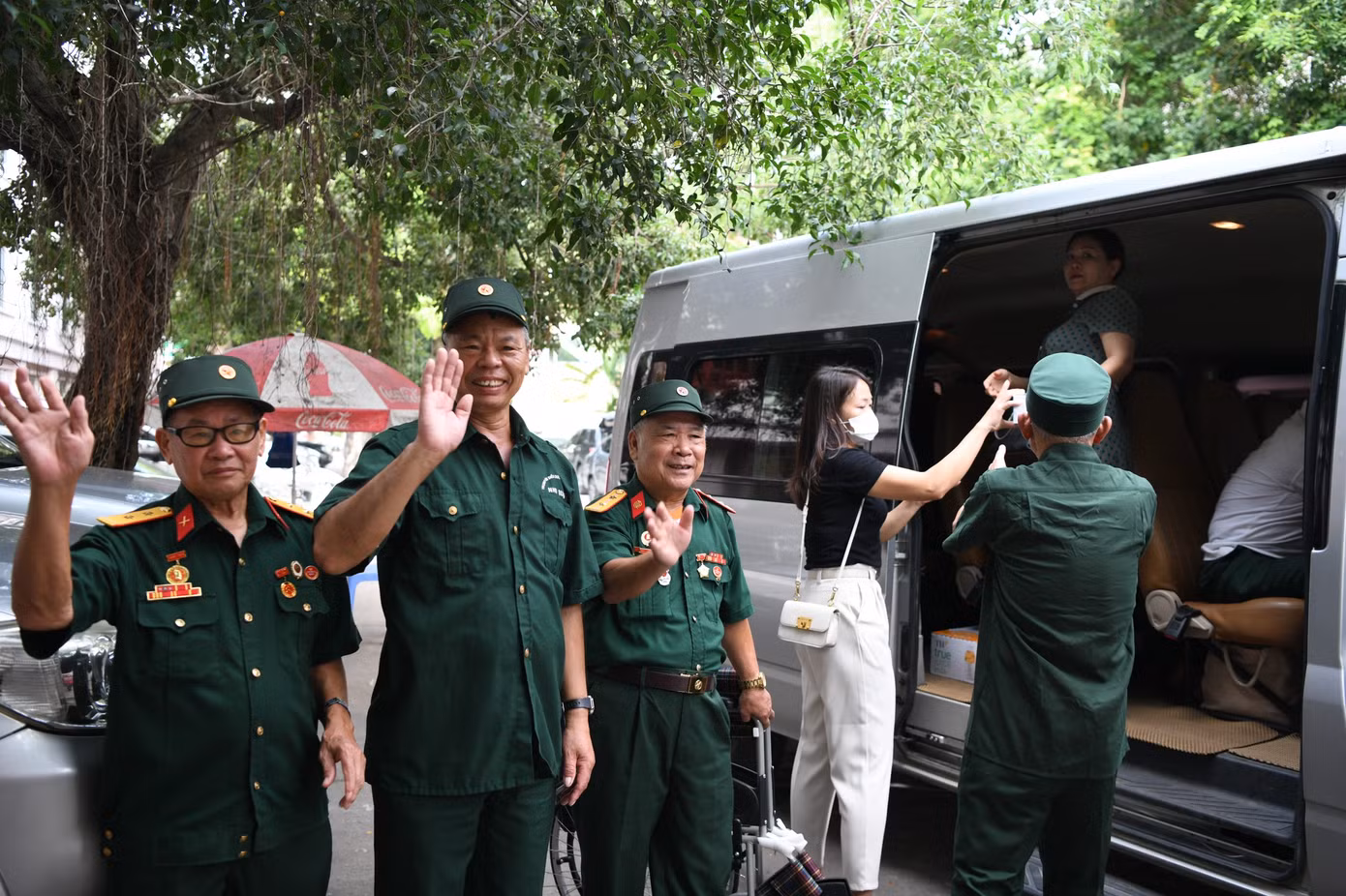 Các thương binh tại Trung tâm Điều dưỡng thương binh Nho Quan (Ninh Bình).