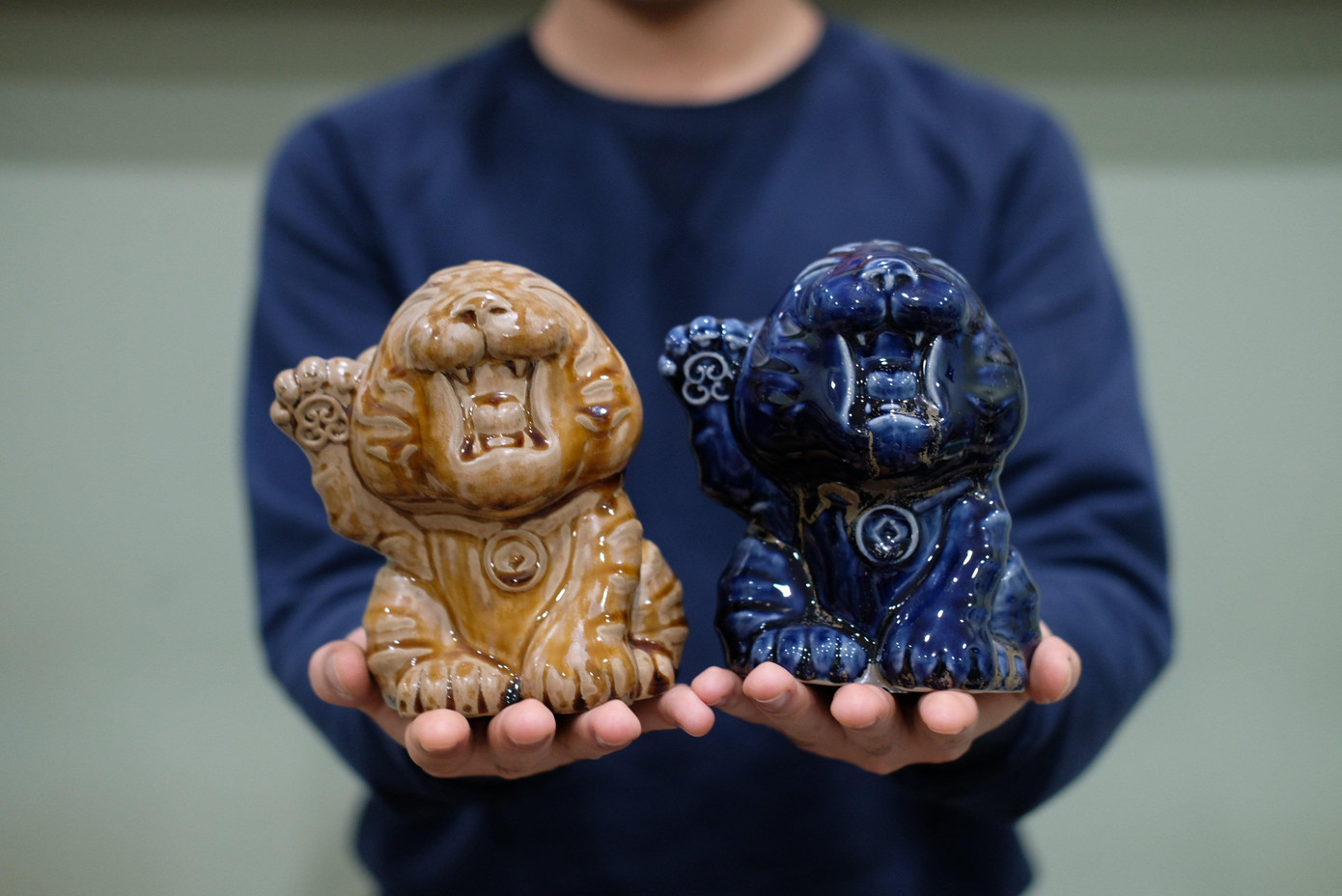 Chú hổ "neko" khi hoàn thành đã được nhiều khách đặt hàng làm quà tặng cho năm mới... Chú hổ "neko" khi hoàn thành đã được nhiều khách đặt hàng làm quà tặng cho năm mới...