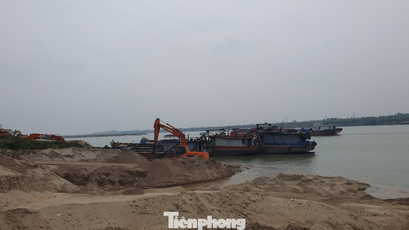 Tuy nhiên, không hiểu vì sao, lực lượng CSGT, thanh tra giao thông đường thủy lại không kiểm tra, xử lý đoàn tàu không số này?