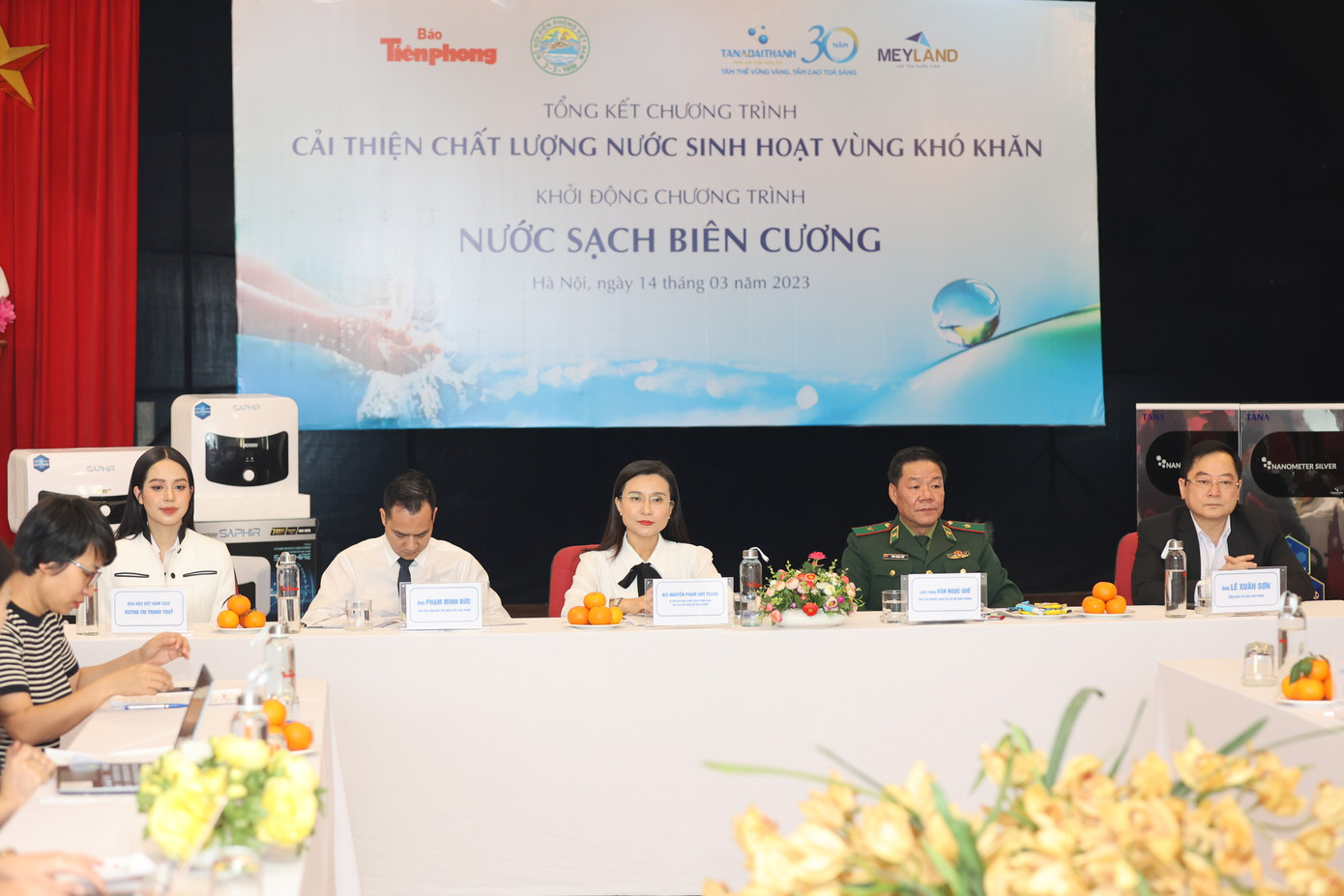 Buổi họp báo tổng kết chương trình “Cải thiện chất lượng nước sinh hoạt vùng khó khăn” và giới thiệu chương trình “Nước sạch biên cương”