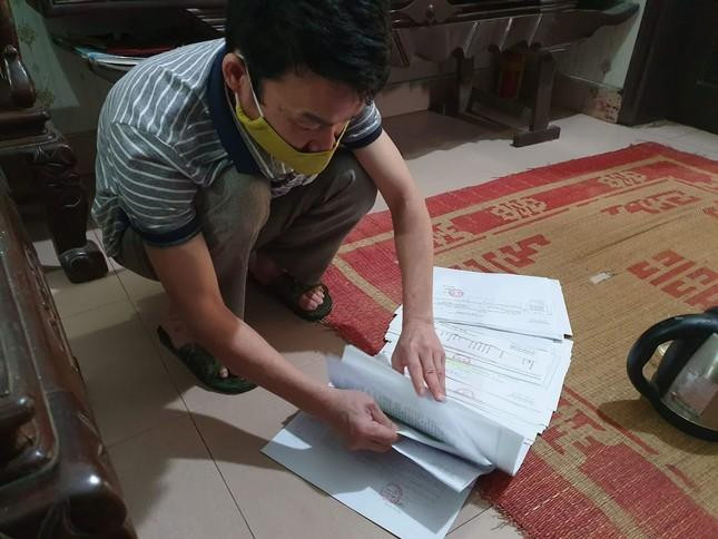 Ông Nguyễn Khắc Kiên, người đại diện cho 135 hộ nông dân khiếu nại tại xã Tây Tựu (Quận Bắc Từ Liêm, Hà Nội)