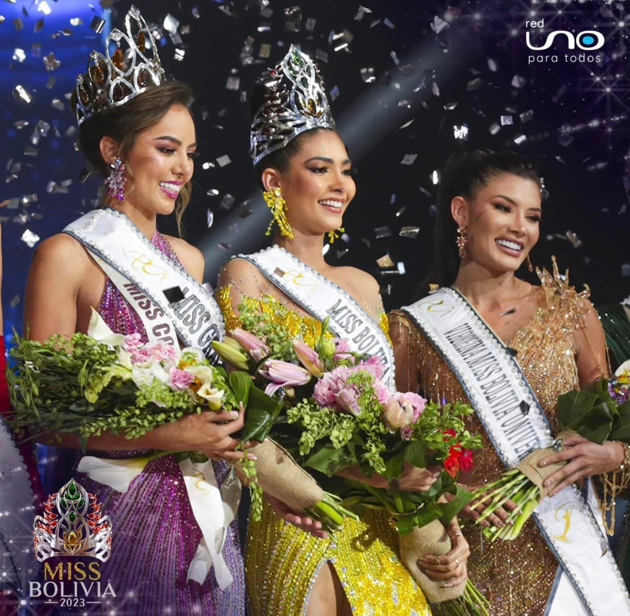 Tối 2/7, đêm chung kết Miss Bolivia 2023 đã được diễn ra. Ban tổ chức trao 5 danh hiệu cho 5 người đẹp đại diện Bolivia tham dự các đấu trường nhan sắc quốc tế trong năm 2023.