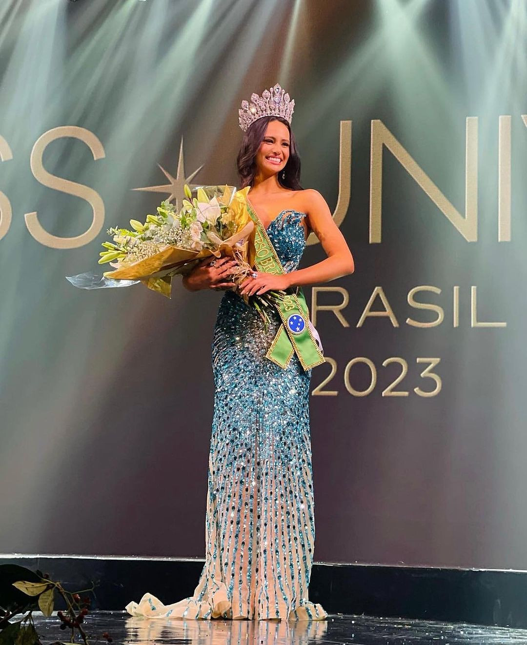 Tối 8/7, chung kết Miss Universe Brazil đã khép lại với sự lên ngôi của người đẹp Maria Brechane. Cô sẽ giành tấm vé đại diện Brazil tham dự cuộc thi Hoa hậu Hoàn vũ 2023 tổ chức ở El Salvador vào cuối năm nay.